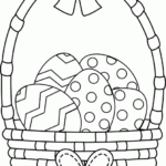 Easter Basket Coloring Pages Best Coloring Pages For Kids