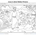 Easter Hidden Pictures Activity On Sunday School Zone Hidden Pictures