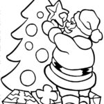 Easy Christmas Coloring Pages For Kids At GetColorings Free