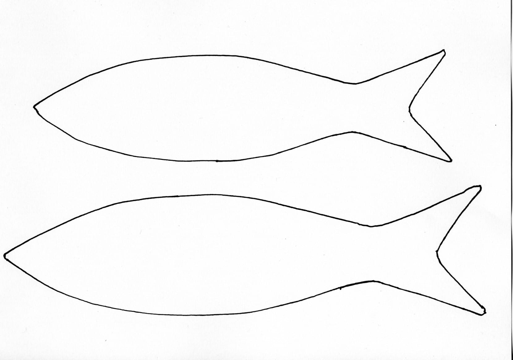Fish Outline Printable NEO Coloring