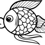 Fish Preschool Coloring Pages Coloring Rocks