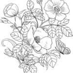 Flower Vine Coloring Pages At GetColorings Free Printable