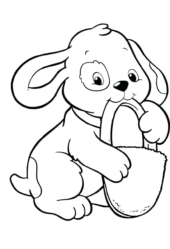 Fluffy Dog Coloring Pages At GetColorings Free Printable 