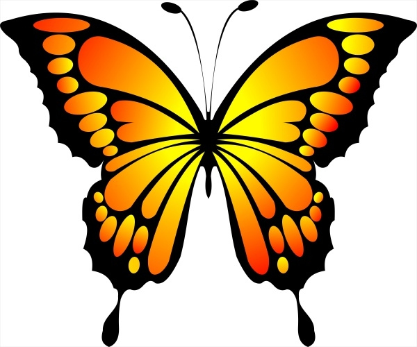 FREE 18 Butterfly Clipart Designs