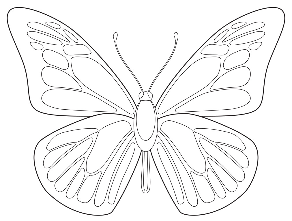 Free Butterfly Printable Art Projects For Kids | Printable Pictures