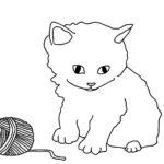 Free Cat Coloring Pages