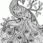 Free Coloring Pages For Adults Printable Easy To Color Animals