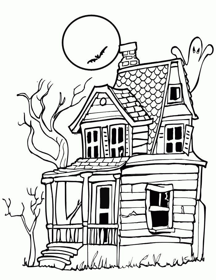 Free Coloring Pages Printable Halloween Coloring Pages