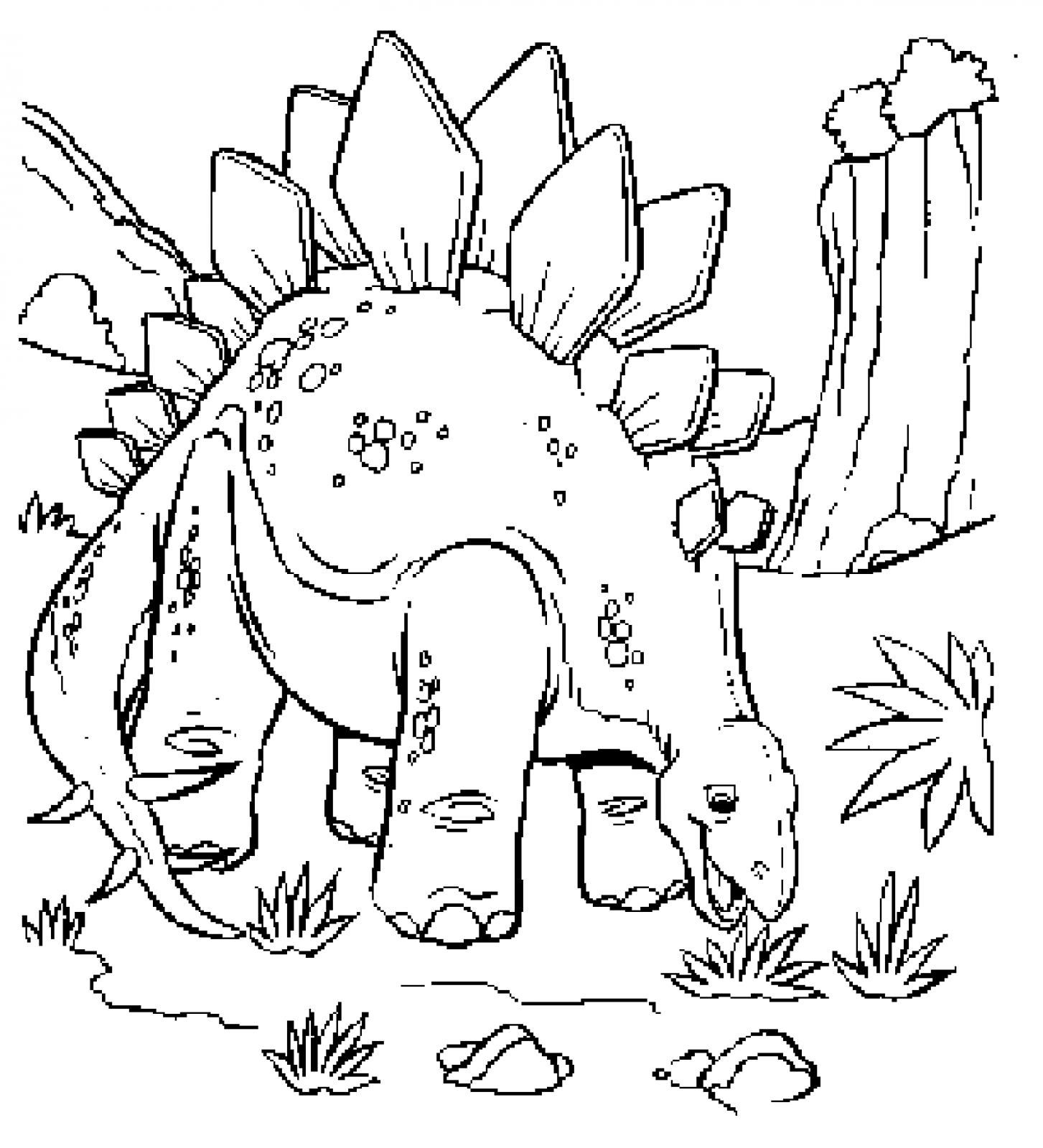 Free Colouring Pages Dinosaurs Dinosaur Printable Coloring Pages 