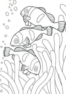 Free Easy To Print Fish Coloring Pages Easy Coloring Pages Fish