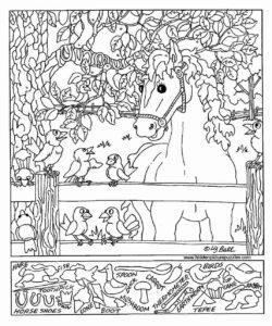 Free Hidden Picture Puzzles For Kids With Images Hidden Picture