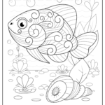 FREE Ocean Under The Sea Colouring Pages