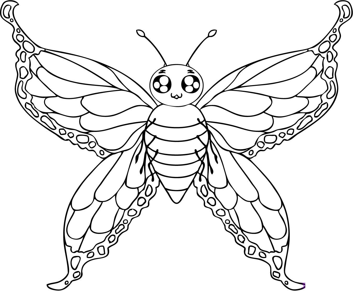 Free Printable Butterfly Coloring Pages For Kids