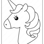 Free Printable Cute Unicorns Pdf Coloring Page Free Kids Coloring