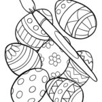 Free Printable Easter Egg Coloring Pages For Kids Free Easter