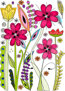 Free Printable Flower Coloring Page Ausdruckbare Ausmalseite