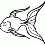 Free Printable Goldfish Coloring Pages For Kids