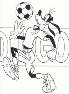 Free Printable Goofy Coloring Pages For Kids