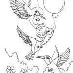 Free Printable Hummingbird Coloring Pages For Kids