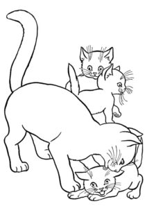 Free Printable Kitten Coloring Pages For Kids Best Coloring Pages For