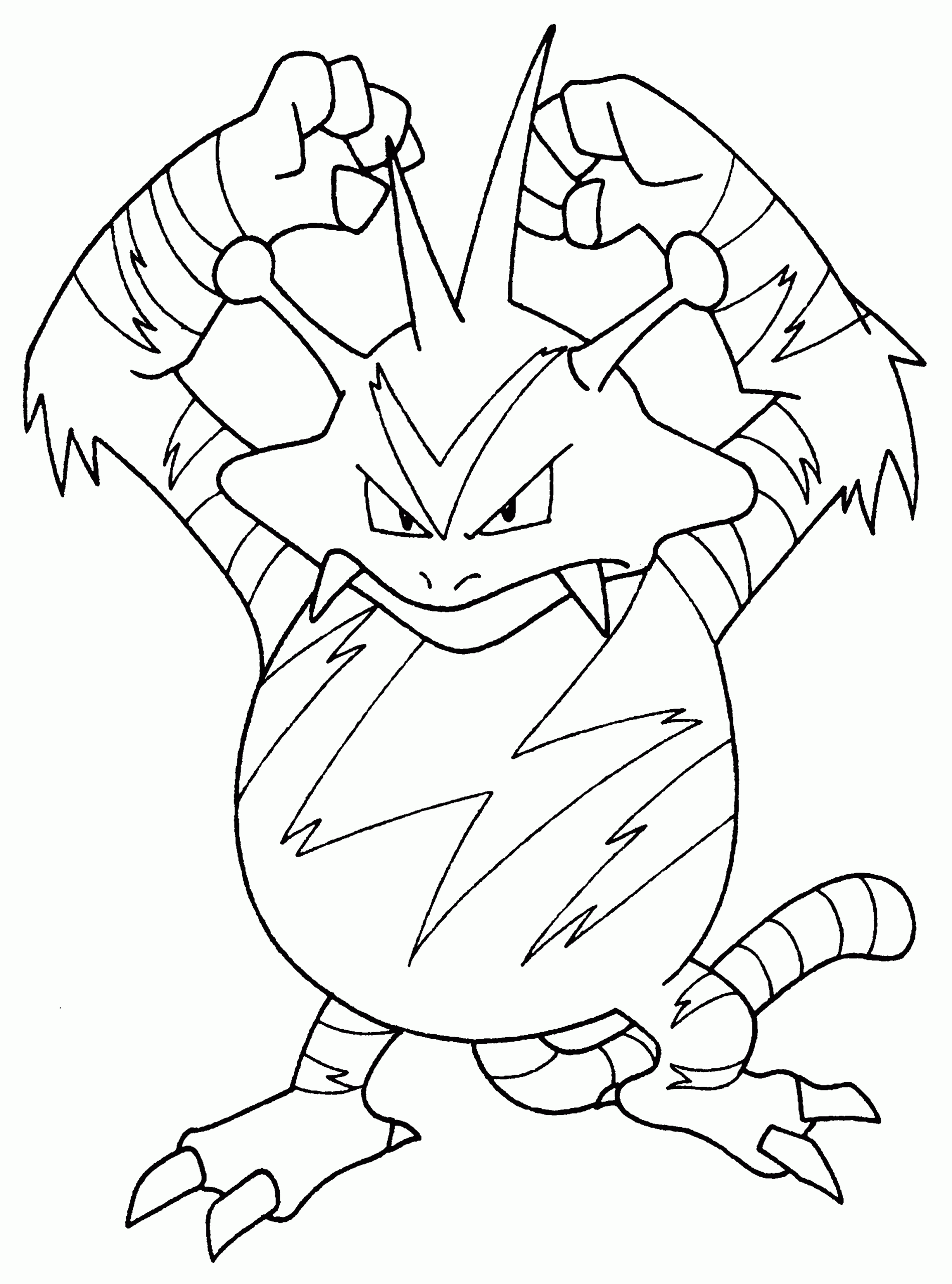 Pokemon Printable Pictures To Color