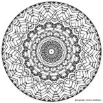 Free Printable Mandala Coloring Book Pages For Adults And Kids