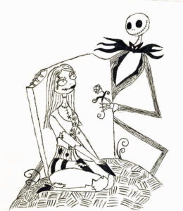 Free Printable Nightmare Before Christmas Coloring Pages Best