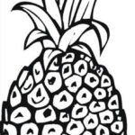 Free Printable Pineapple Coloring Pages For Kids