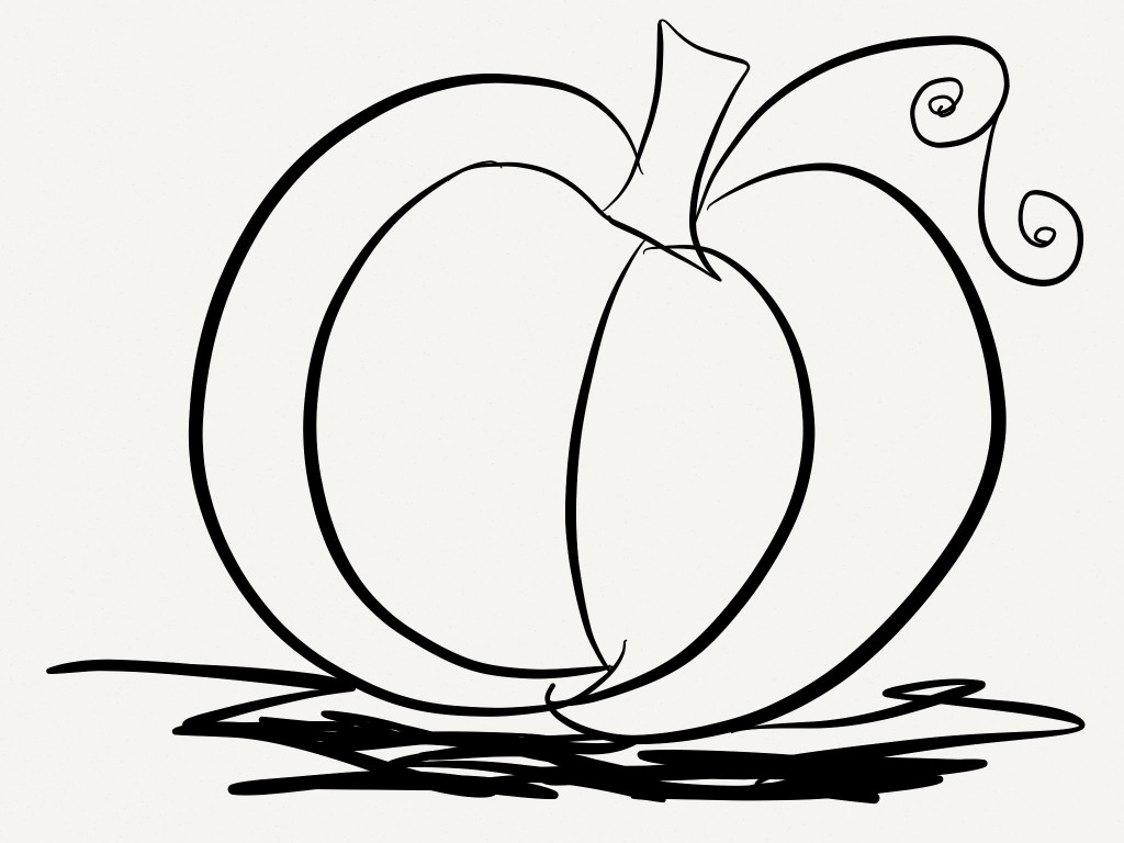 Free Printable Coloring Pictures Of Pumpkins