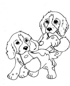Free Printable Puppies Coloring Pages For Kids