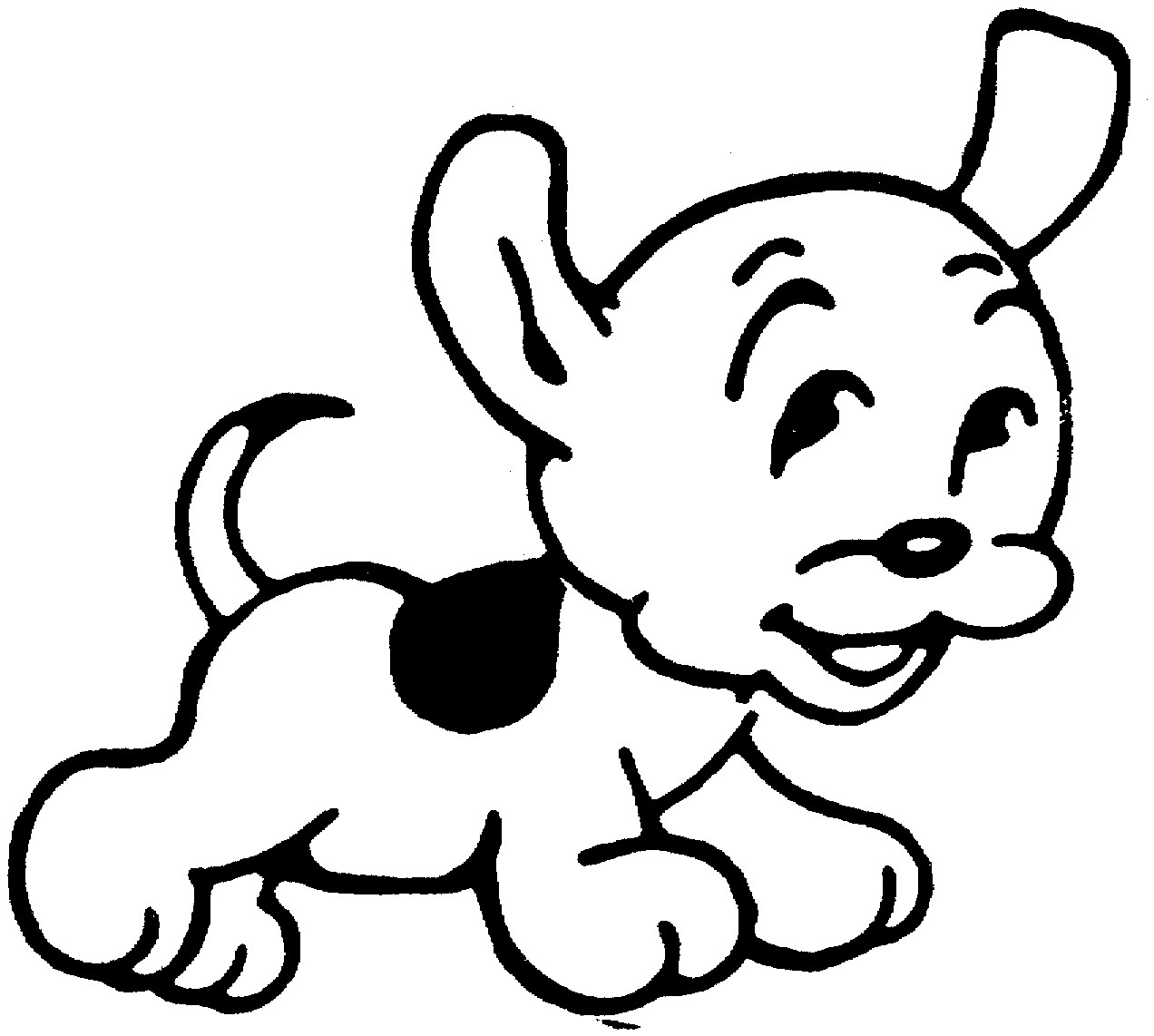 Free Printable Puppies Coloring Pages For Kids