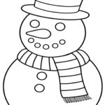Free Printable Snowman Coloring Pages Snowman Coloring Pages Snowman
