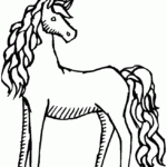 Free Printable Unicorn Coloring Pages For Kids