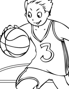 Free Printable Volleyball Coloring Pages For Kids