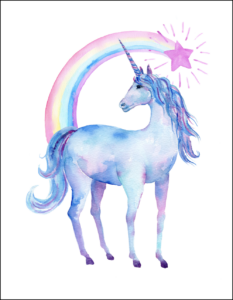 Free Printable Watercolor Unicorn Pictures Oh My Creative