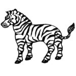 Free Printable Zebra Coloring Pages For Kids