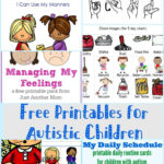 Free Printables For Autistic Children Kori At Home Activities For