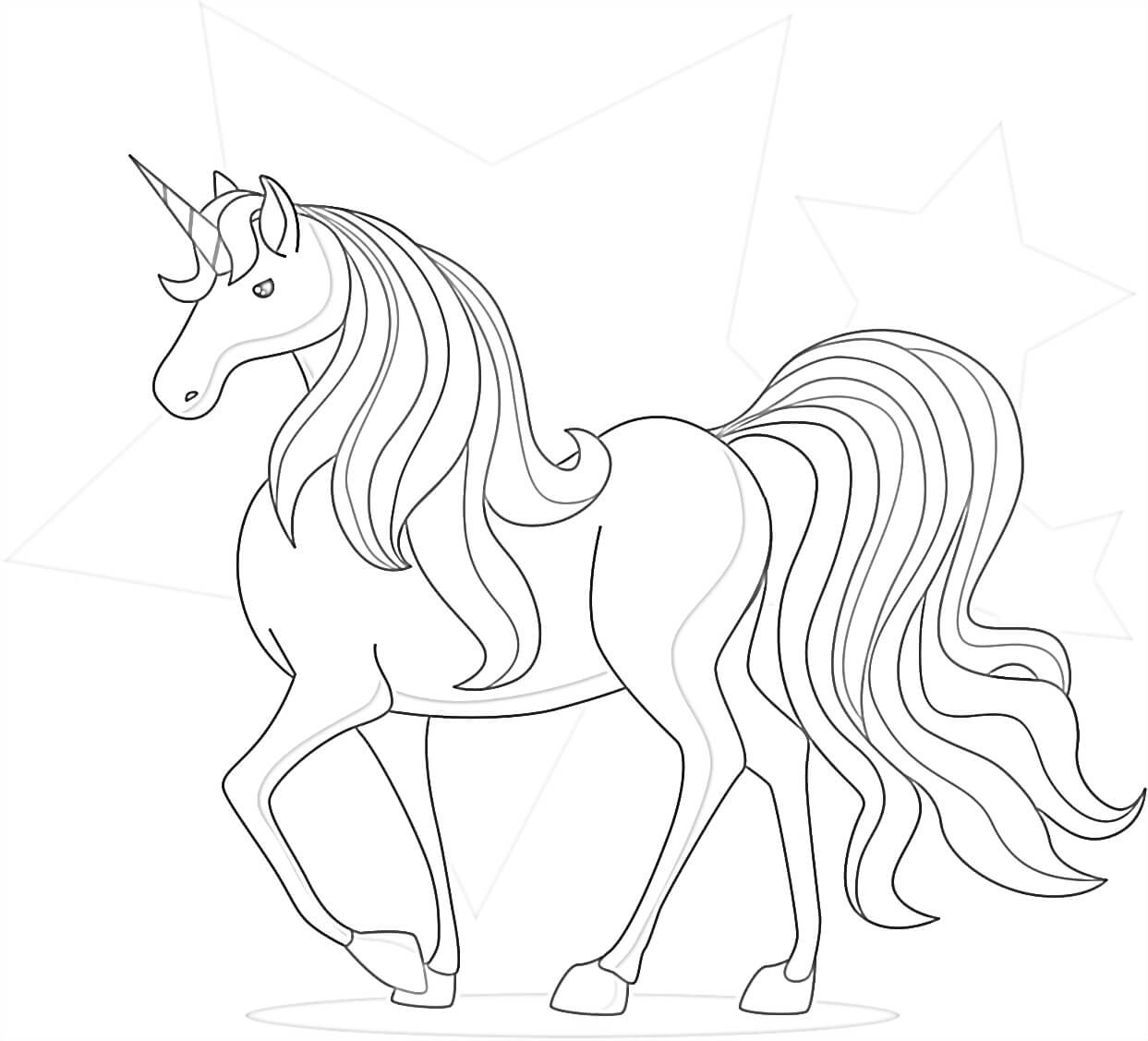 Free Unicorn Coloring Pages The Best Collection In 2020 Mimi Panda