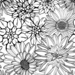 Get This Detailed Flower Coloring Pages For Adults Printable Ycv42