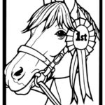 Get This Free Printable Horses Coloring Pages For Kids I86Om