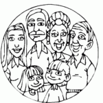 Get This Kids Printable Family Coloring Pages Free Online P2s2s