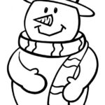 Get This Printable Snowman Coloring Pages 87141