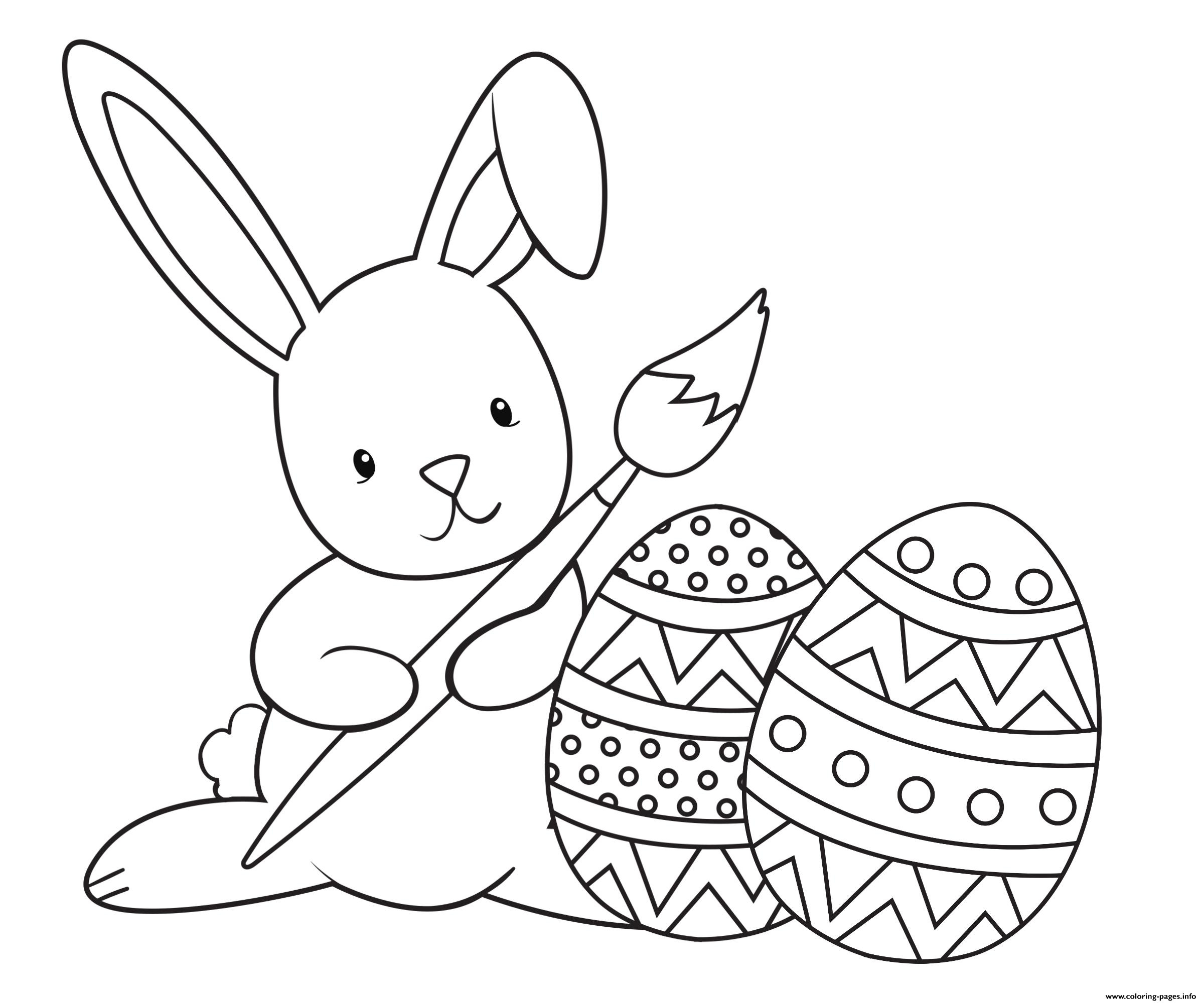Printable Easter Pictures To Paint