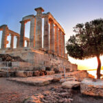 Greek Architecture Building Greece Ancient Temple Of Poseidon