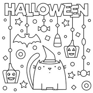 Halloween Coloring Pages 10 Free Spooky Printable Activities For Kids