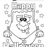 Halloween Happy Monster Coloring Pagesprintable For KidsFree Kids