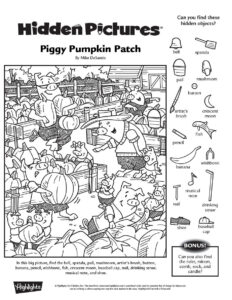 Halloween Hidden Pictures Hidden Pictures Hidden Objects Hidden