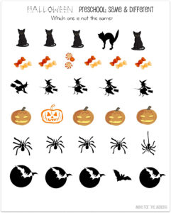 Halloween Week Halloween Preschool Printables Mine For The Making
