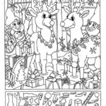 Hidden Picture Worksheet Deer Hidden Picture Puzzles Hidden Pictures