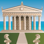 History Ancient Greek Architecture Level 1 Activity For Kids